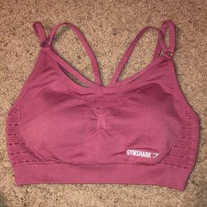 Pink Gymshark Bra